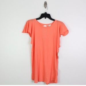 Billabong Girls' Waves All Day Overswim in Melon. Size Medium (10-12).